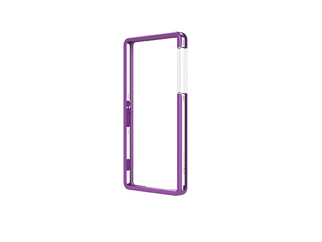 Чехол X-doria Bump Case для Sony Xperia Z2 L50t (фиолетовый, пластиковый)