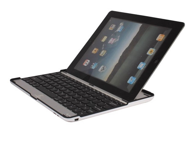 Чехол с Bluetooth-клавиатурой для Apple iPad 2 (алюеминивая)