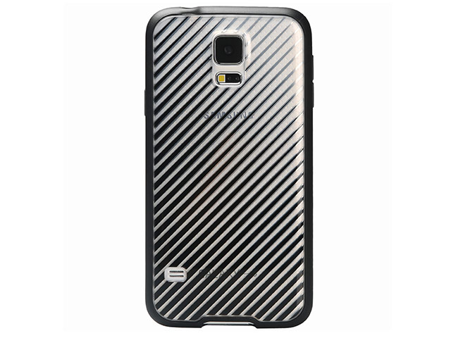 Чехол X-doria Scene Plus Case для Samsung Galaxy S5 SM-G900 (Black Gradient, пластиковый)