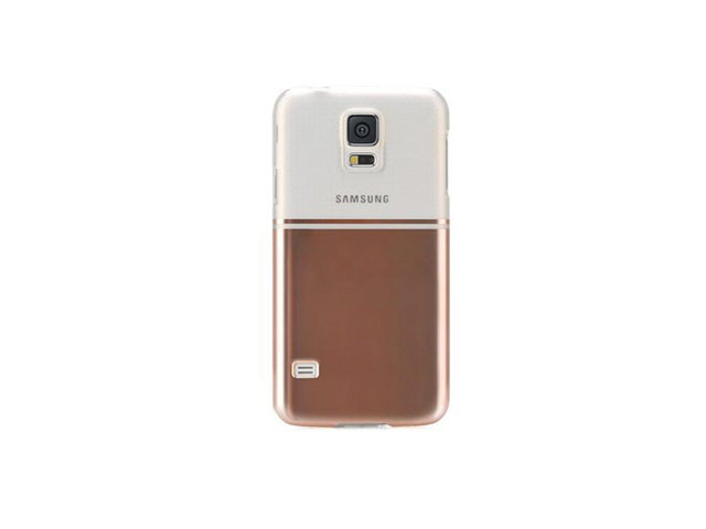 Чехол X-doria Engage Plus для Samsung Galaxy S5 SM-G900 (бронзовый, пластиковый)