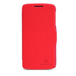 Чехол Nillkin Fresh Series Leather case для Lenovo S820 (красный, кожаный)