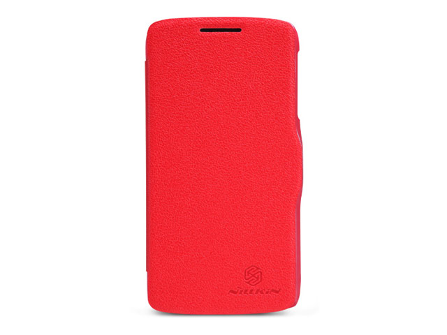 Чехол Nillkin Fresh Series Leather case для Lenovo S820 (красный, кожаный)