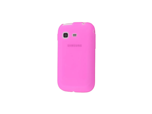 Чехол Yotrix SoftCase для Samsung Galaxy Pocket S5300 (гелевый, розовый)