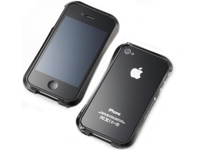 Чехол Cleave Aluminum для Apple iPhone 4 (черный)