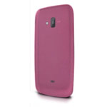 Чехол Yotrix SoftCase для Nokia Lumia 610 (гелевый, розовый)