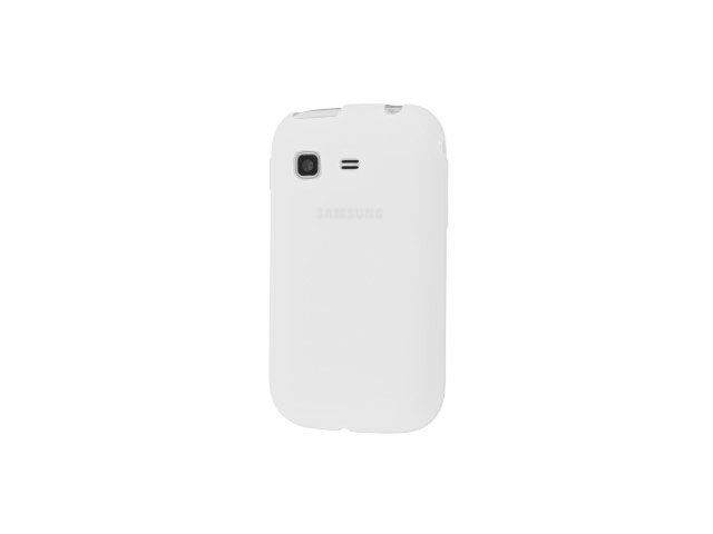 Чехол Yotrix SoftCase для Samsung Galaxy Pocket S5300 (гелевый, белый)
