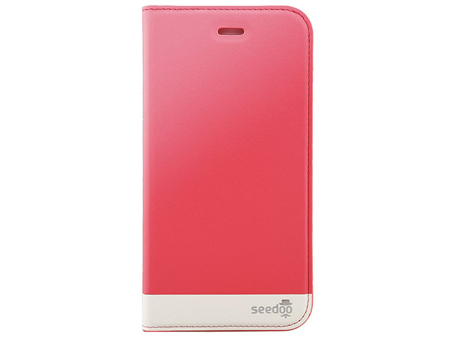 Чехол Seedoo Mag Folio case для Apple iPhone 6 (розовый, кожаный)