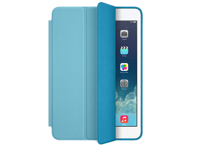 Чехол Apple iPad mini Smart Case (синий, кожаный)