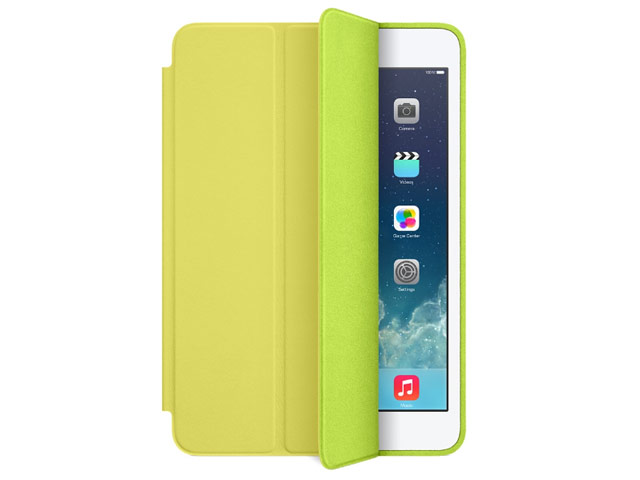 Чехол Apple iPad mini Smart Case (желтый, кожаный)