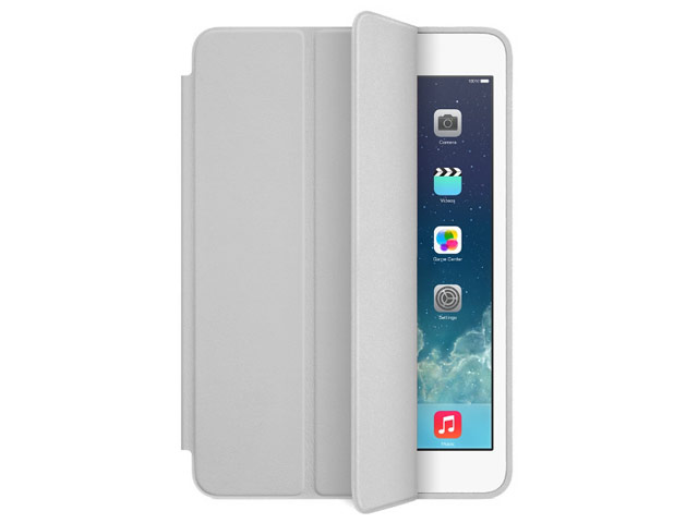 Чехол Apple iPad mini Smart Case (белый, кожаный)