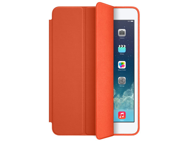 Чехол Apple iPad mini Smart Case (оранжевый, кожаный)