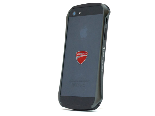 Чехол Draco Ventare Ducati для Apple iPhone 5/5S (темно-серый, алюминиевый)