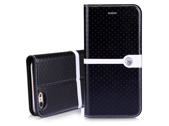 Чехол Nillkin Ice Leather case для Apple iPhone 6 (черный, кожаный)