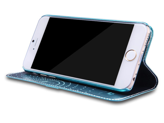 Чехол Nillkin Ice Leather case для Apple iPhone 6 (голубой, кожаный)