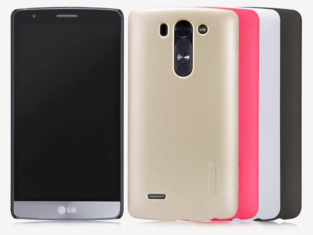 Чехол Nillkin Hard case для LG G3 Beat D724 (G3 mini) (белый, пластиковый)