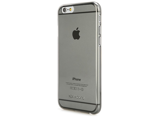 Чехол X-doria Engage Case для Apple iPhone 6 (черный полупрозрачный, пластиковый)