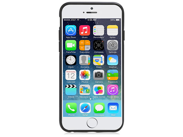 Чехол X-doria Scene Case для Apple iPhone 6 (черный, пластиковый)