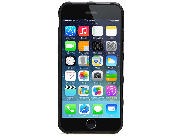Чехол X-doria Scene Grip для Apple iPhone 6 (черный, пластиковый)