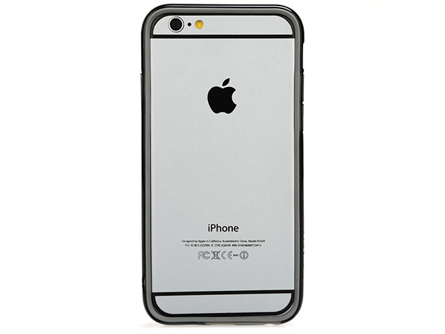 Чехол X-doria Bump Case для Apple iPhone 6 (черный, пластиковый)