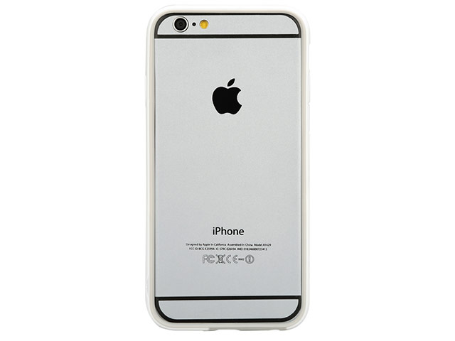 Чехол X-doria Bump Case для Apple iPhone 6 (белый, пластиковый)