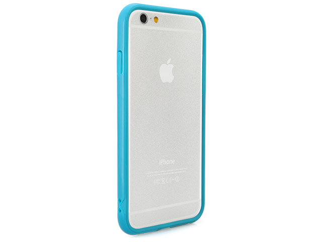 Чехол X-doria Bump Case для Apple iPhone 6 (синий, пластиковый)
