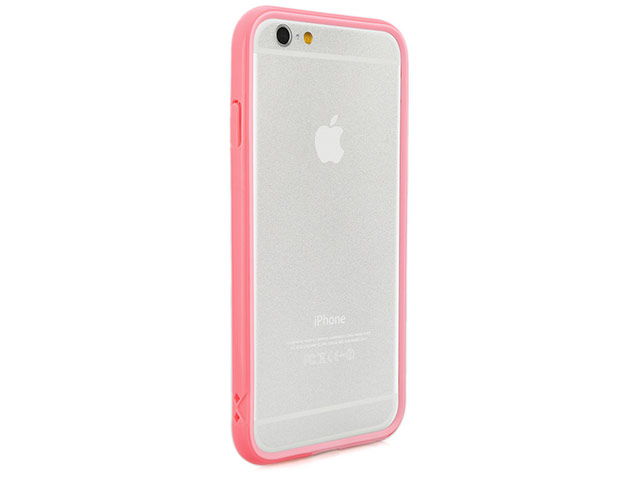 Чехол X-doria Bump Case для Apple iPhone 6 (розовый, пластиковый)