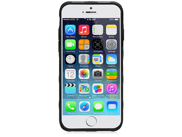 Чехол X-doria Defense 720 case для Apple iPhone 6 (черный, поликарбонат)