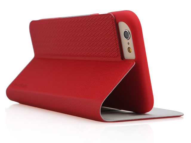 Чехол X-doria Dash Folio One case для Apple iPhone 6 (красный, кожаный)