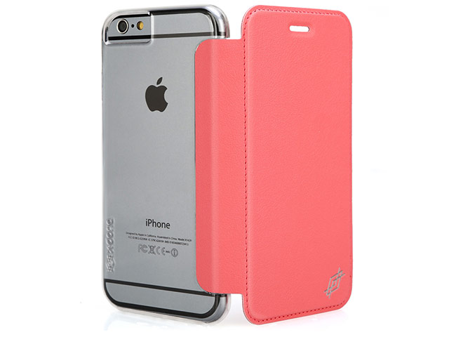 Чехол X-doria Engage Folio case для Apple iPhone 6 (розовый, кожаный)