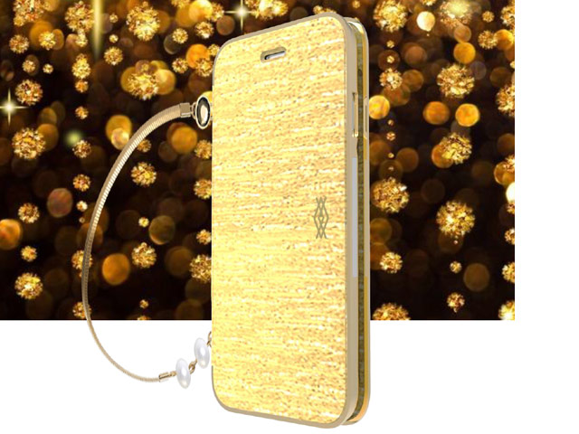 Чехол X-doria Addict case для Apple iPhone 6 (серебристый, кожаный)