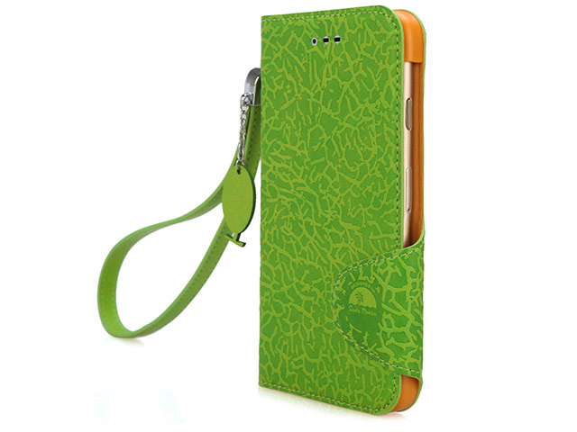 Чехол X-doria Dash Folio Fruit case для Apple iPhone 6 (зеленый, кожаный)