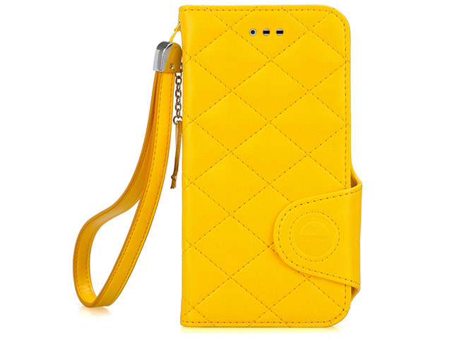 Чехол X-doria Dash Folio Fruit case для Apple iPhone 6 (желтый, кожаный)