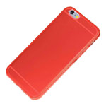 Чехол WhyNot Soft Case для Apple iPhone 6 (красный, гелевый)