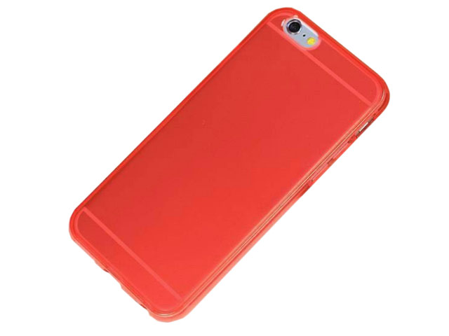Чехол WhyNot Soft Case для Apple iPhone 6 (красный, гелевый)