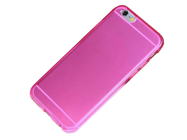 Чехол WhyNot Soft Case для Apple iPhone 6 (розовый, гелевый)