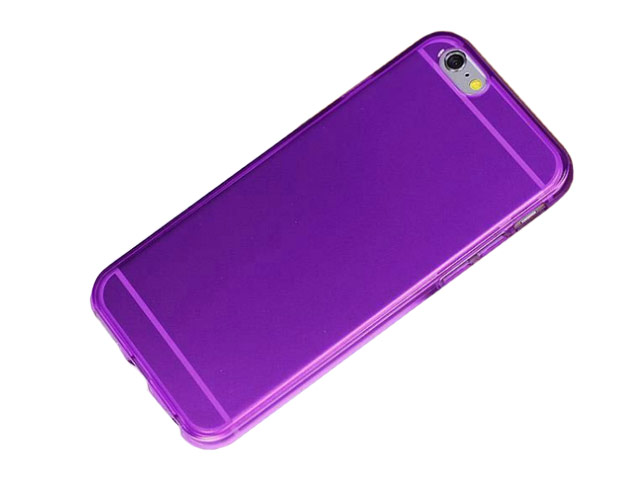 Чехол WhyNot Soft Case для Apple iPhone 6 (фиолетовый, гелевый)
