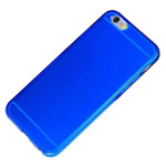 Чехол WhyNot Soft Case для Apple iPhone 6 (синий, гелевый)