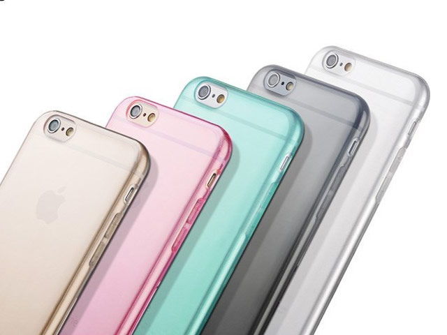 Чехол WhyNot Soft Case для Apple iPhone 6 (синий, гелевый)