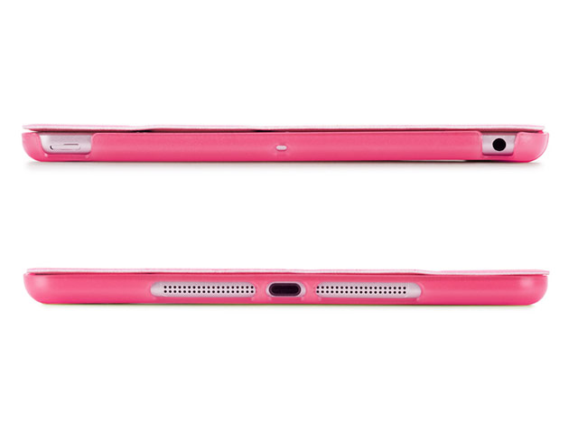 Чехол RGBMIX Smart Folding Case для Apple iPad Air (розовый, кожаный)
