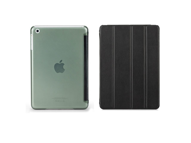 Чехол RGBMIX Smart Folding Case для Apple iPad Air (черный, кожаный)