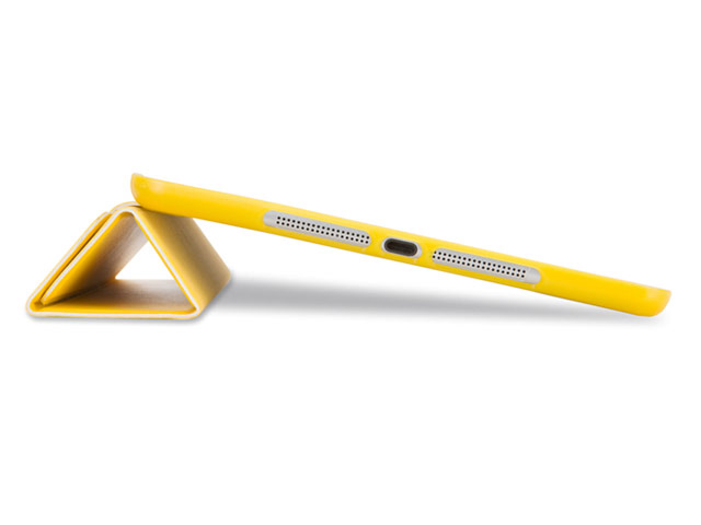 Чехол RGBMIX Smart Folding Case для Apple iPad Air (желтый, кожаный)