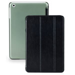 Чехол RGBMIX Smart Folding Case для Apple iPad mini/iPad mini 2 (черный, кожаный)