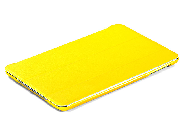 Чехол RGBMIX Smart Folding Case для Apple iPad mini/iPad mini 2 (желтый, кожаный)