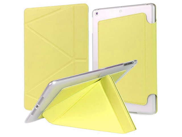 Чехол Yotrix SlimCase для Apple iPad Air (желтый, кожаный)