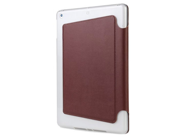 Чехол Yotrix SlimCase для Apple iPad Air (темно-коричневый, кожаный)