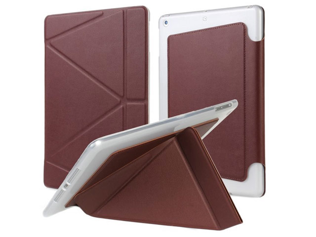 Чехол Yotrix SlimCase для Apple iPad Air (темно-коричневый, кожаный)