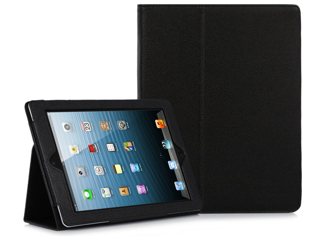 Чехол WhyNot Folio Case для Apple iPad 2/new iPad (черный, кожаный) (NPG)