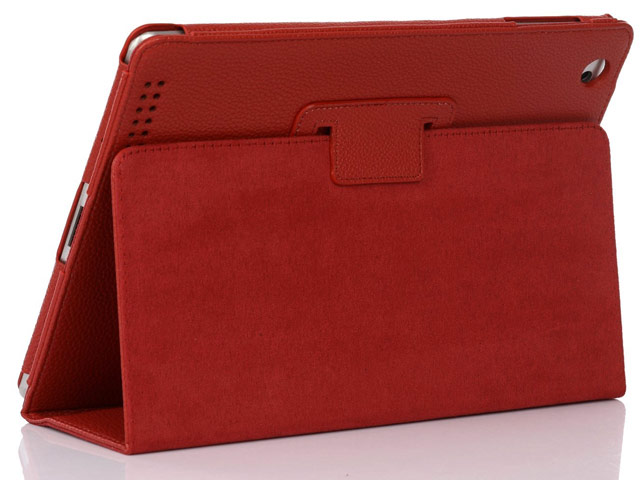 Чехол WhyNot Folio Case для Apple iPad 2/new iPad (красный, кожаный) (NPG)