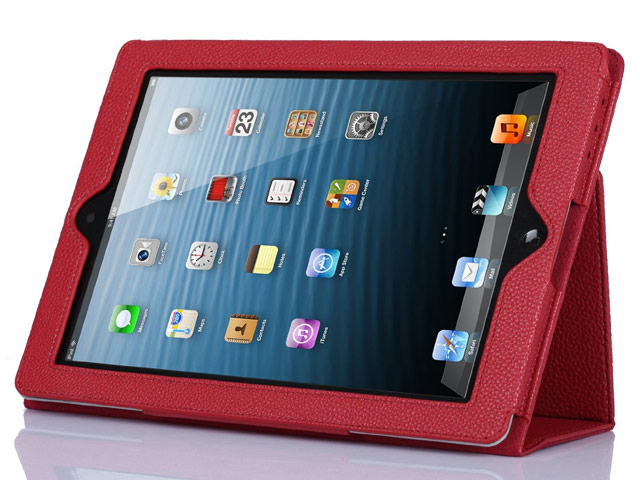 Чехол WhyNot Folio Case для Apple iPad 2/new iPad (красный, кожаный) (NPG)