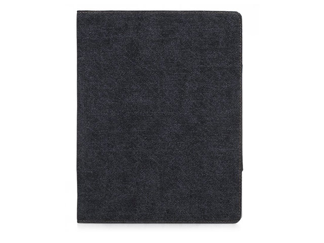 Чехол WhyNot Denim Case для Apple iPad 2/new iPad (черный, матерчатый) (NPG)